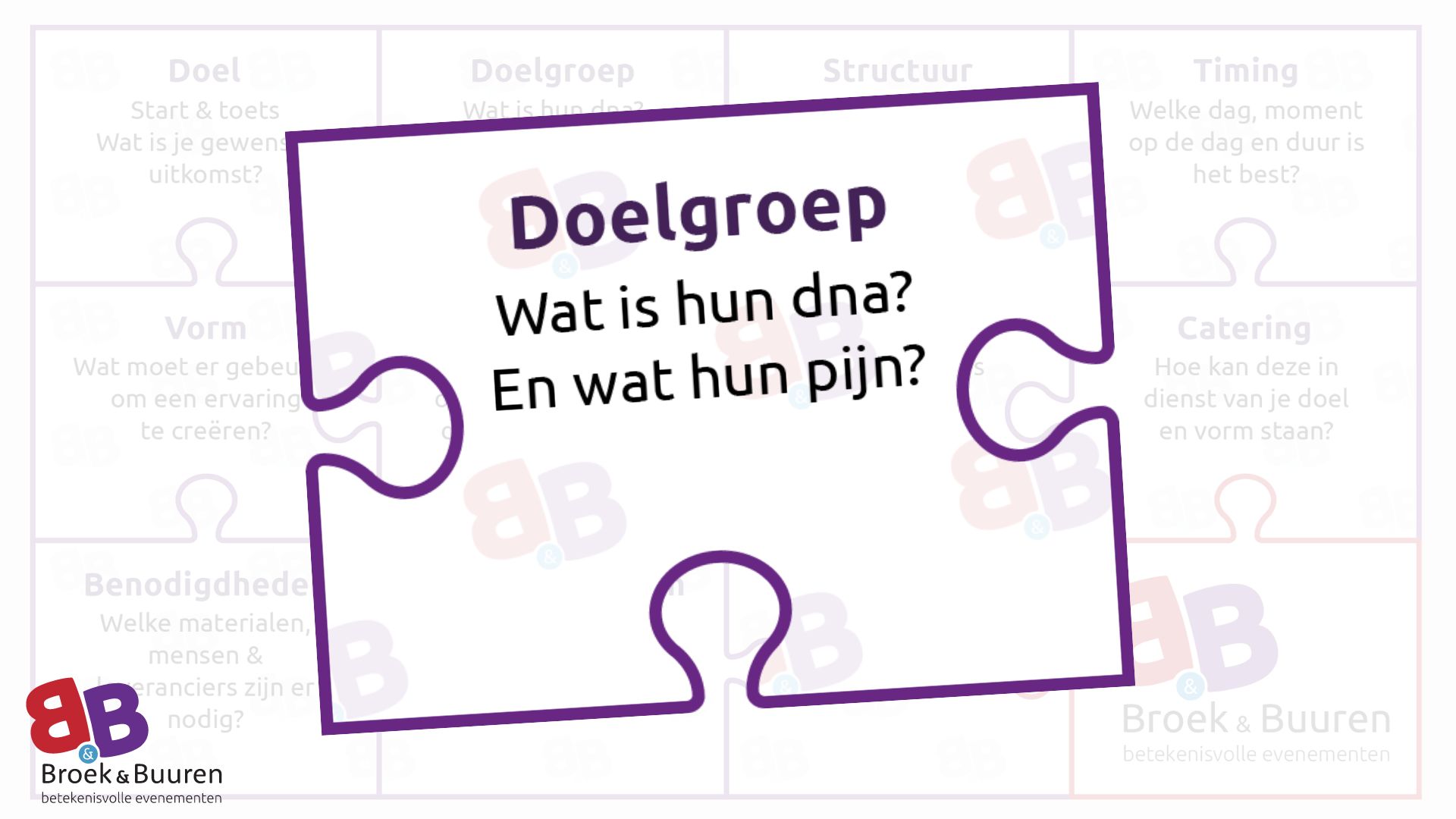 Broek & Buuren Puzzel Doelgroep